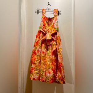 Girl flower dress